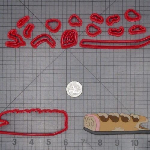 Disneyland - Splash Mountain Log Ride 266-J648 Cookie Cutter Set