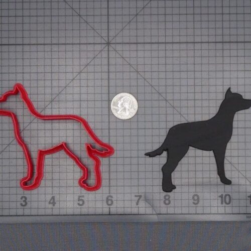 Dog Body 266-J634 Cookie Cutter Silhouette