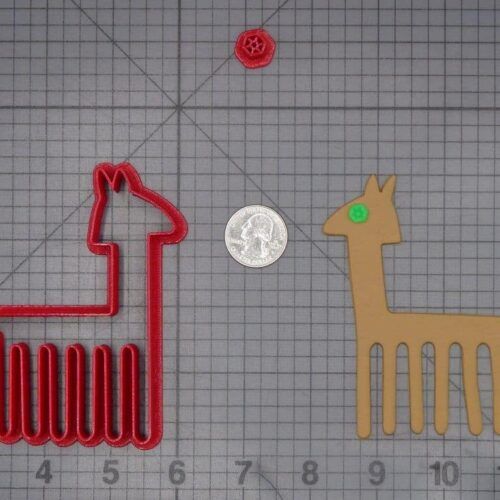 Emperors New Groove - Golden Llama Comb 266-J722 Cookie Cutter Set