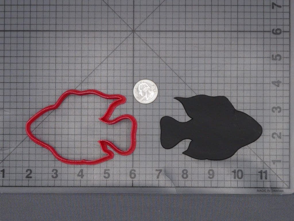 Fish 266-J636 Cookie Cutter Silhouette