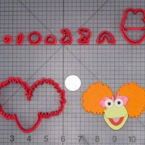 Fraggle Rock - Red Head 266-J685 Cookie Cutter Set