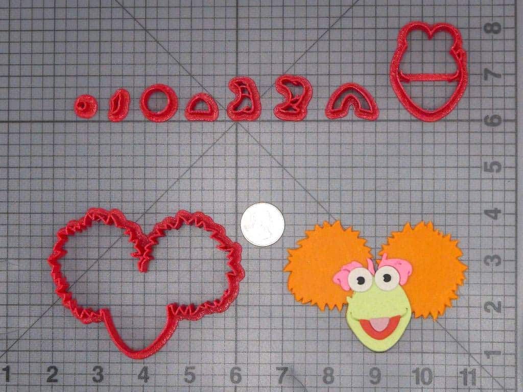 Fraggle Rock - Red Head 266-J685 Cookie Cutter Set