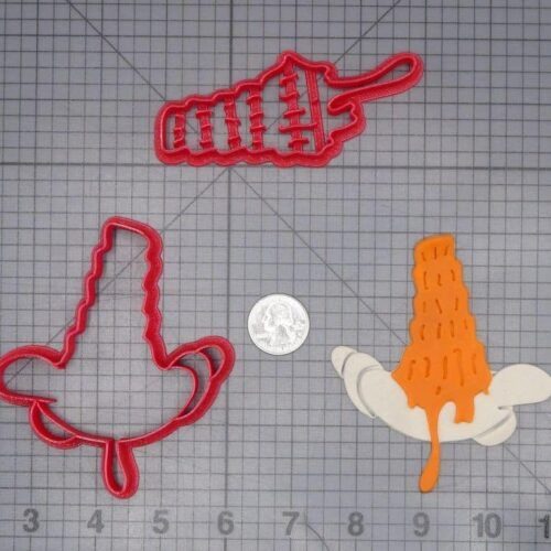Goofy Movie - Leaning Tower of Cheeza 266-J687 Cookie Cutter Set