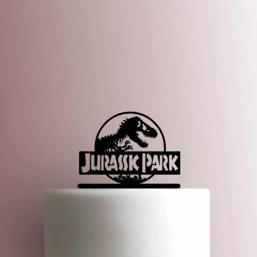 Jurassic Park Logo 225-B690 Cake Topper