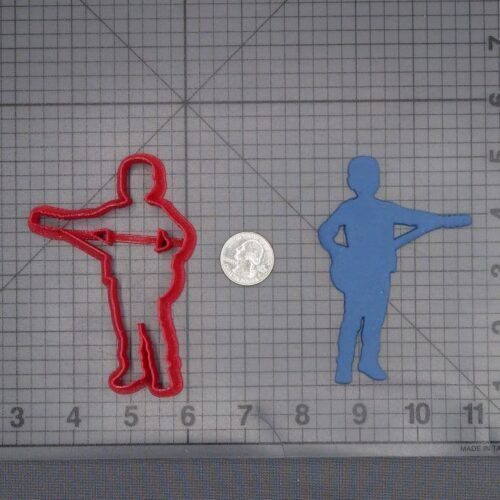 Kid with Guitar 266-J635 Cookie Cutter