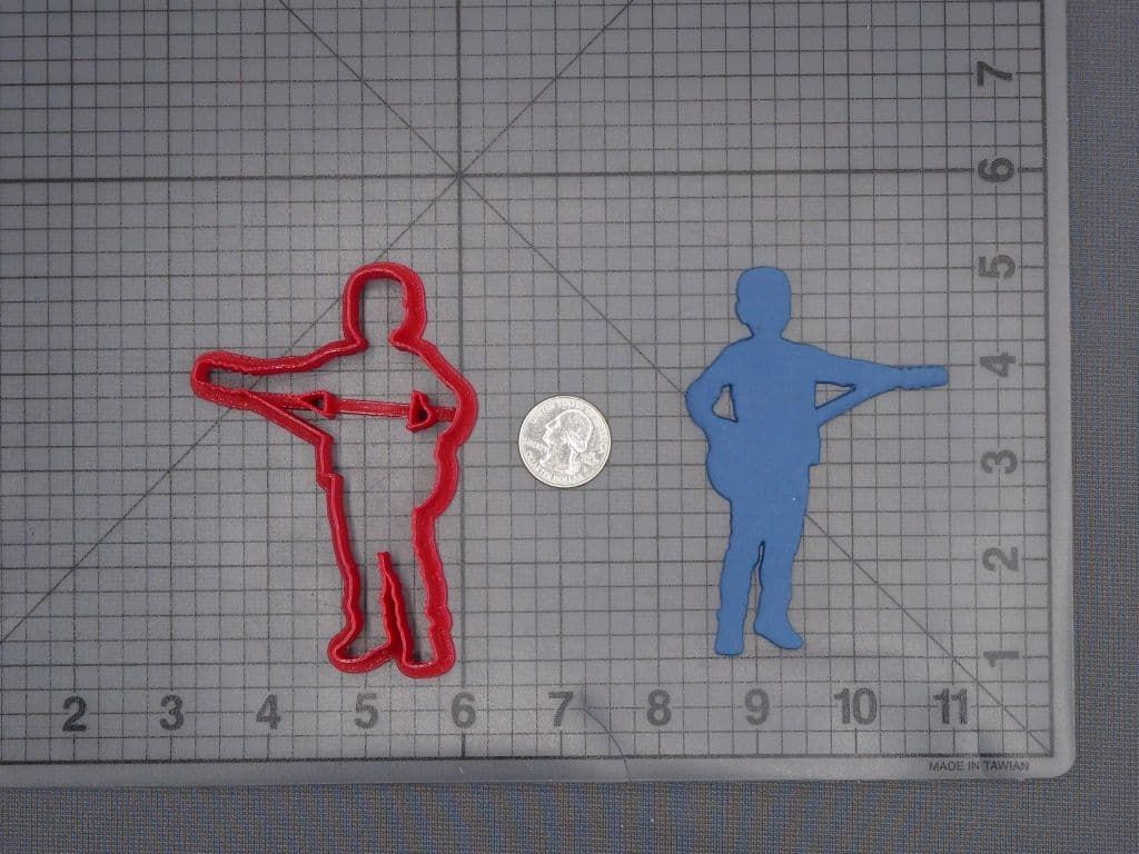 Kid with Guitar 266-J635 Cookie Cutter