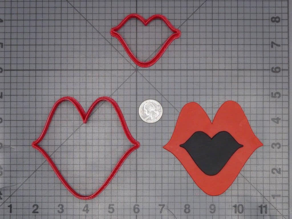 Lips 266-J595 Cookie Cutter Set