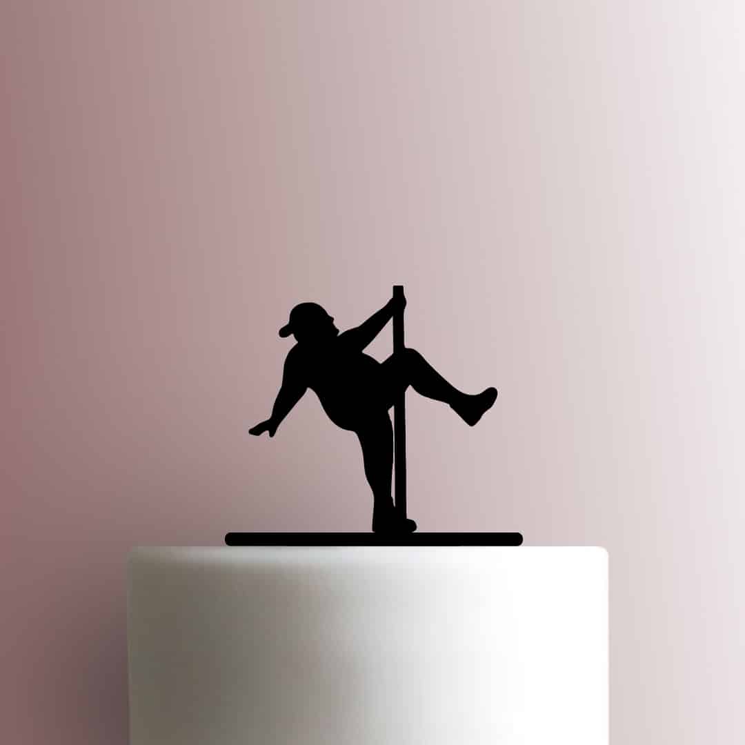 Male Pole Dancer 225-B746 Cake Topper