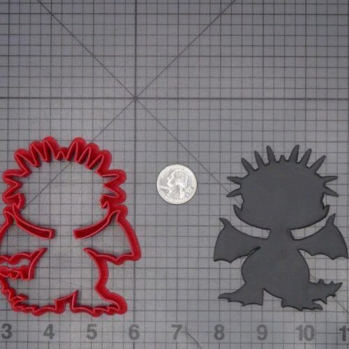 How to Train Your Dragon - Stormfly Body 266-J676 Cookie Cutter Silhouette