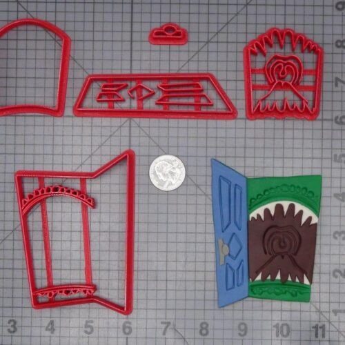 Monsters inc - Monster Door 266-J690 Cookie Cutter Set