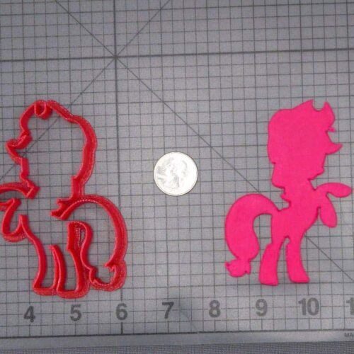 My Little Pony - Applejack Body 266-J678 Cookie Cutter Silhouette