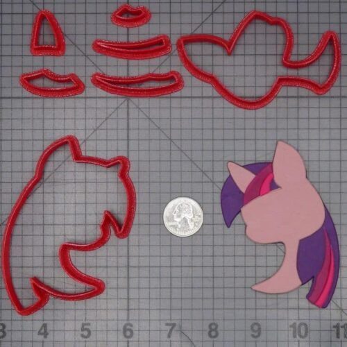 My Little Pony - Twilight Head 266-J691 Cookie Cutter Set