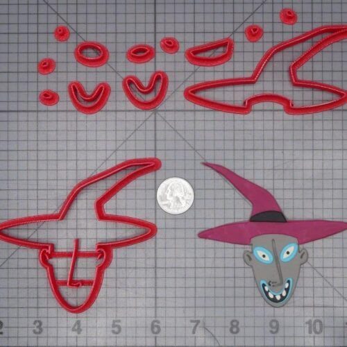 Nightmare Before Christmas - Shock Head 266-J455 Cookie Cutter Set