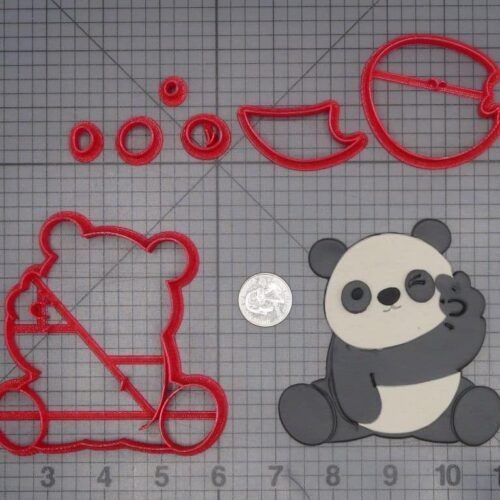 Panda Peace 266-J629 Cookie Cutter Set