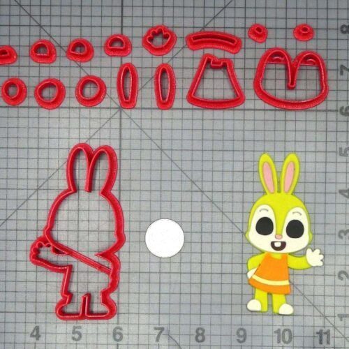 Pinkfong - Jeni Body 266-J585 Cookie Cutter Set