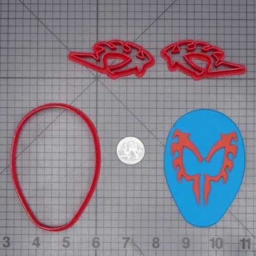 Spiderman 2099 Mask 266-J621 Cookie Cutter Set