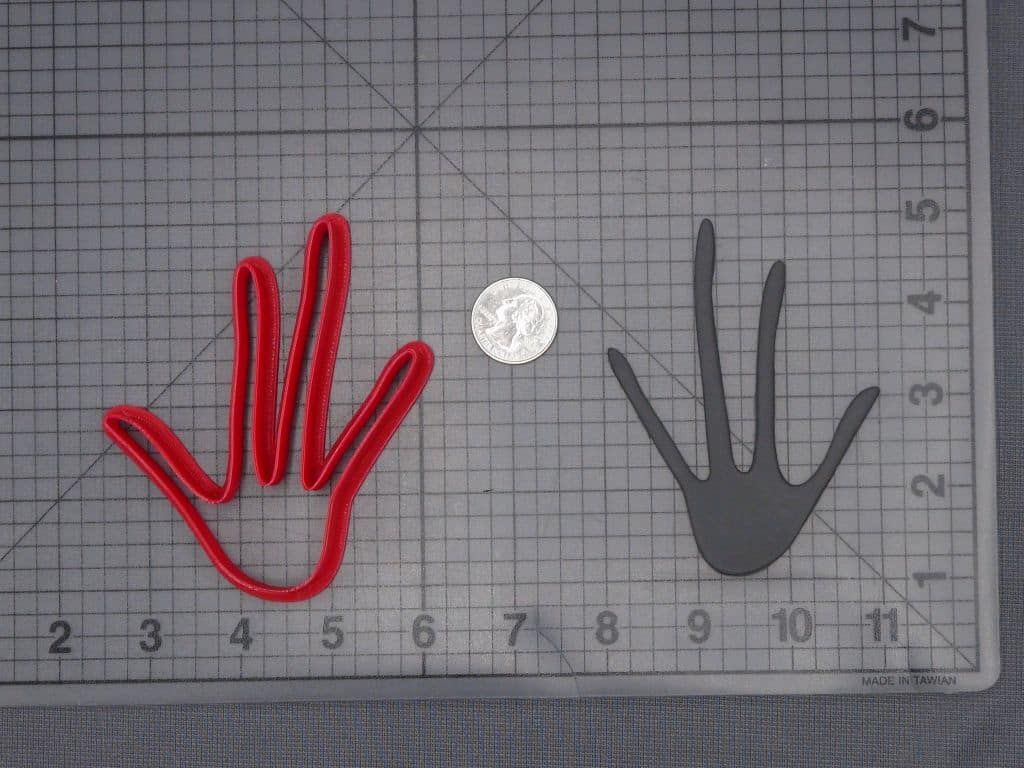 Alien Hand 266-J704 Cookie Cutter Silhouette