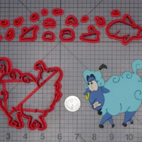 Aladdin - Genie Sheep 266-J995 Cookie Cutter Set
