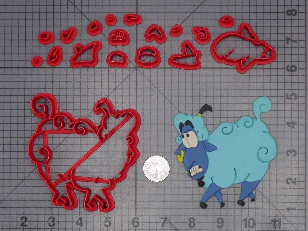 Aladdin - Genie Sheep 266-J995 Cookie Cutter Set