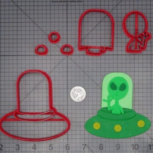 Alien UFO 266-J693 Cookie Cutter Set