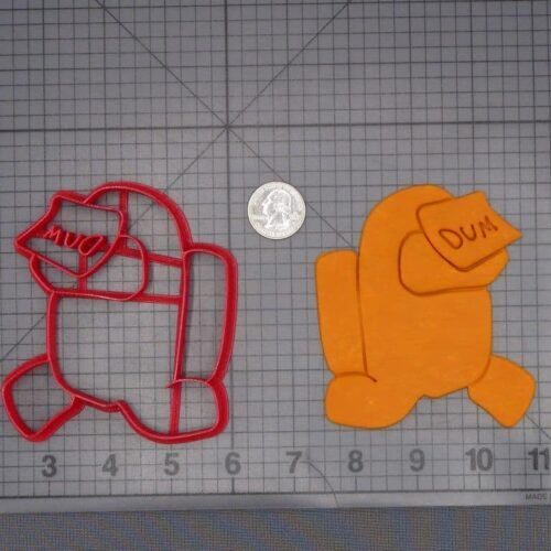 Among Us - Crewmate Dum 266-J850 Cookie Cutter