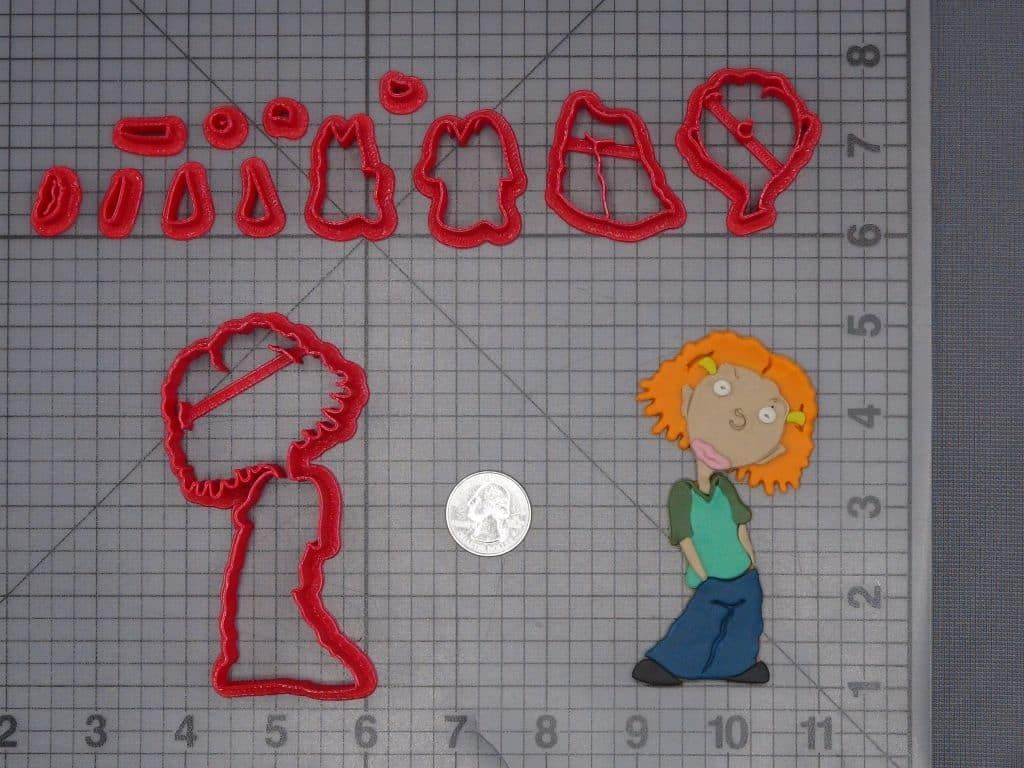As Told By Ginger - Ginger Body 266-J890 Cookie Cutter Set