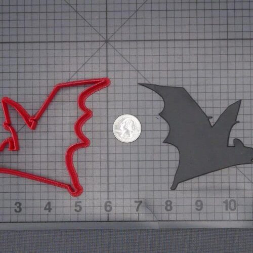 Bat 266-J705 Cookie Cutter Silhouette
