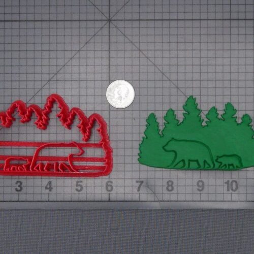 Bear In Forest 266-J742 Cookie Cutter