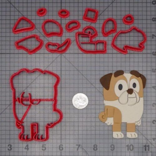 Bluey - Winton Dog Body 266-J784 Cookie Cutter Set