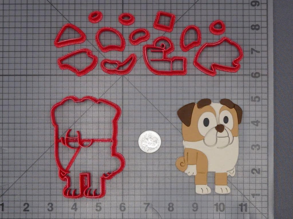 Bluey - Winton Dog Body 266-J784 Cookie Cutter Set