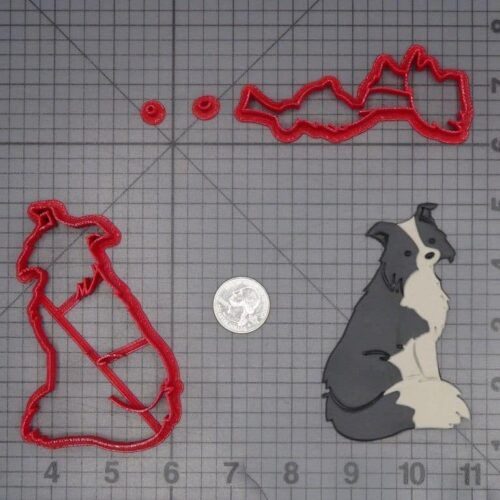 Border Collie Dog Body 266-J661 Cookie Cutter Set