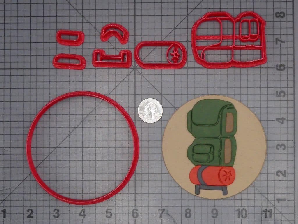 Boy Scouts Merit Badge - Fishing 266-J804 Cookie Cutter Set