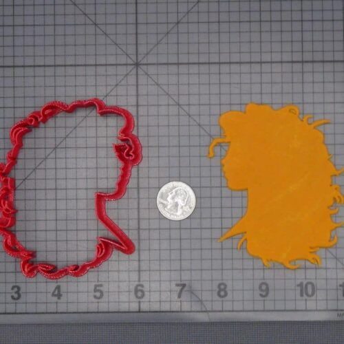Brave - Merida Head 266-J991 Cookie Cutter Silhouette