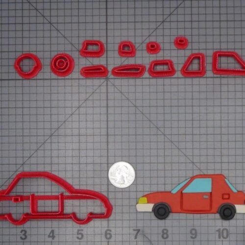 Car 266-J700 Cookie Cutter Set