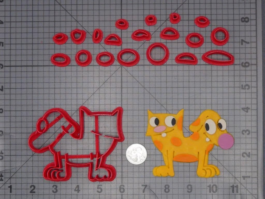 Catdog Body 266-J826 Cookie Cutter Set