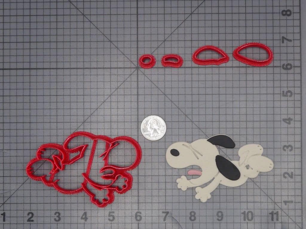Charlie Brown - Snoopy 266-J969 Cookie Cutter Set