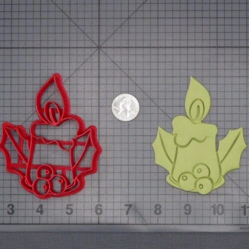 Christmas - Candle 266-J743 Cookie Cutter