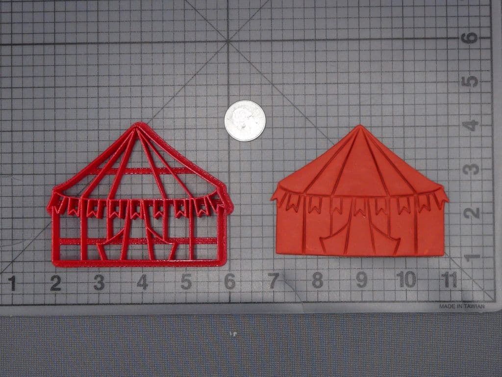 Circus Tent 266-J778 Cookie Cutter