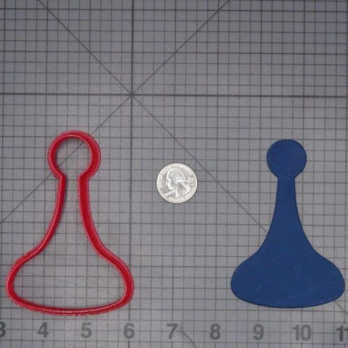 Clue Piece 266-J957 Cookie Cutter Silhouette