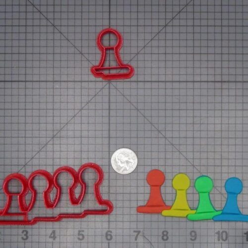 Clue Pieces 266-J854 Cookie Cutter Set