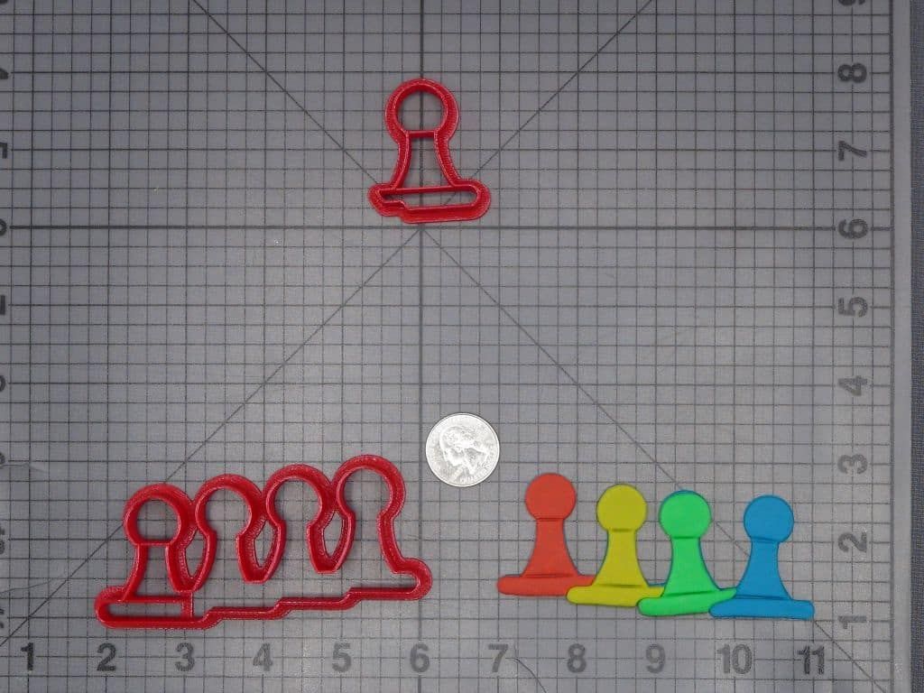 Clue Pieces 266-J854 Cookie Cutter Set