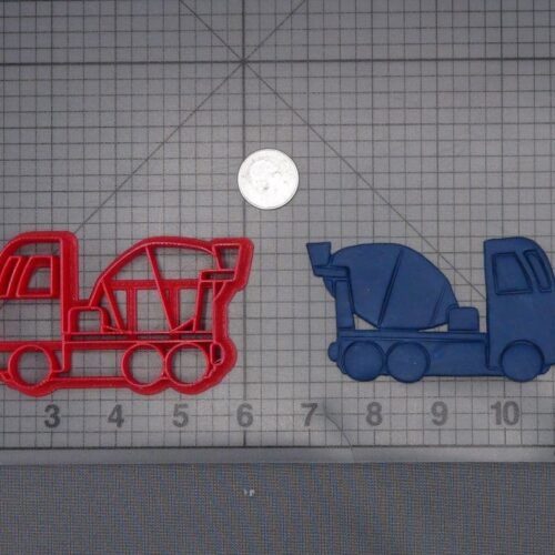 Concrete Mixer Truck 266-J777 Cookie Cutter