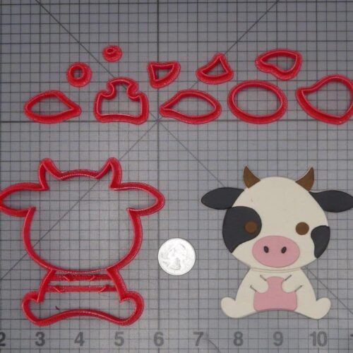 Cow Body 266-J665 Cookie Cutter Set