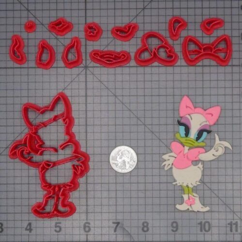 Daisy Duck Body 266-J998 Cookie Cutter Set