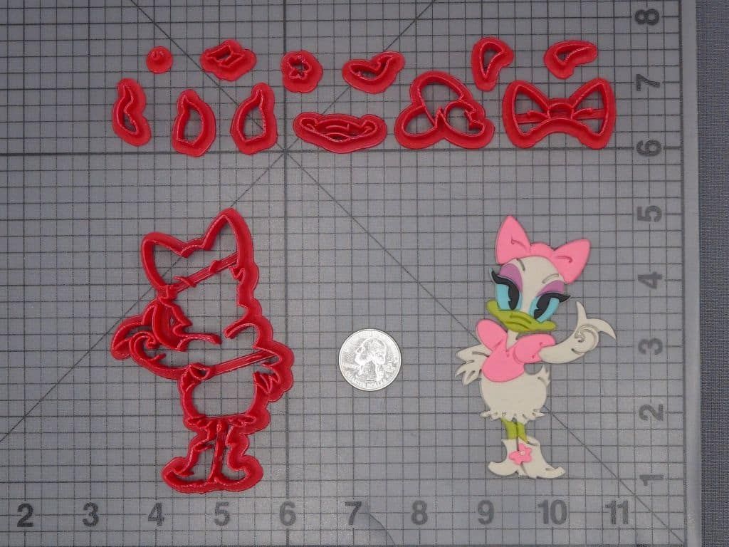 Daisy Duck Body 266-J998 Cookie Cutter Set