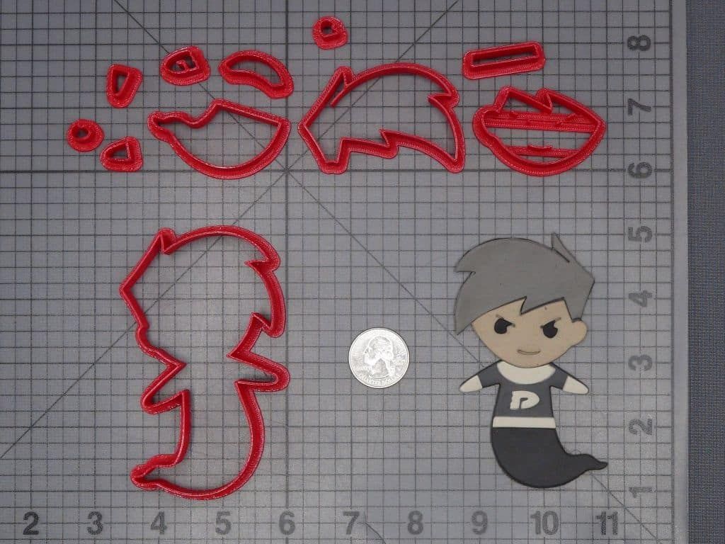 Danny Phantom Ghost 266-J684 Cookie Cutter Set