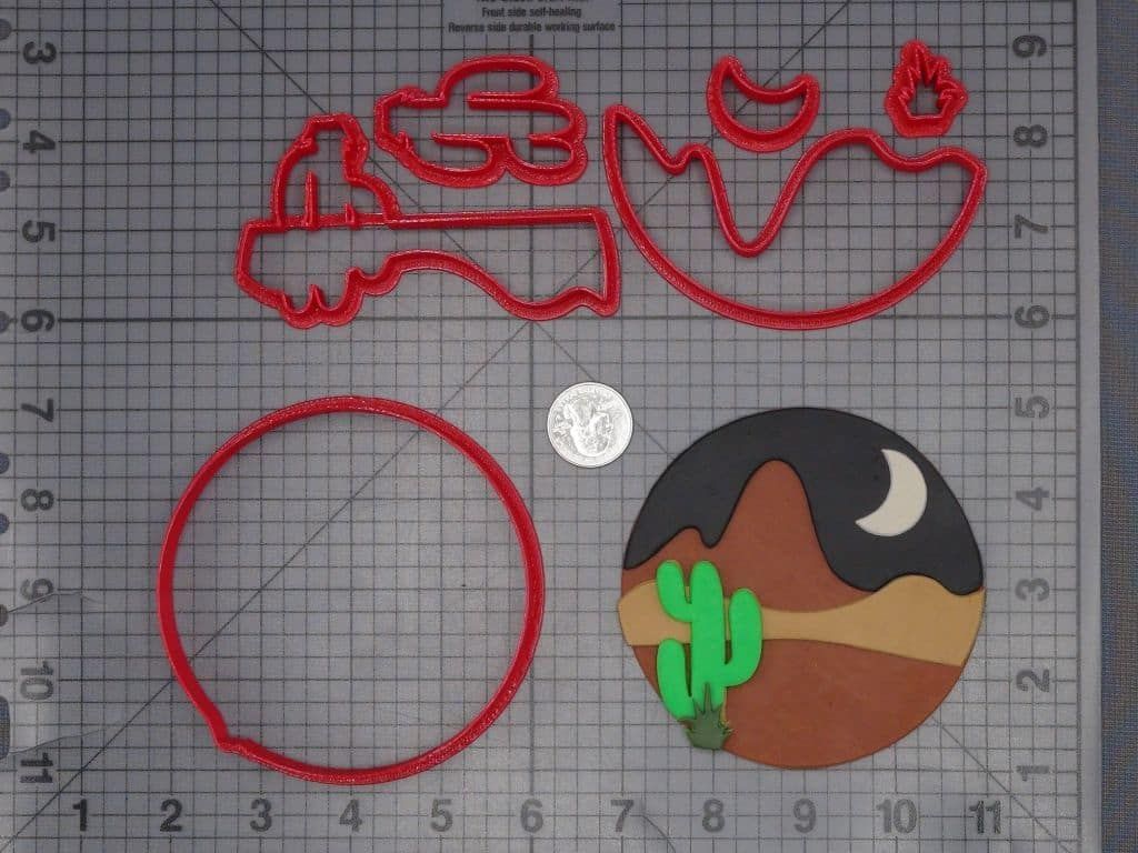 Desert Night 266-J841 Cookie Cutter Set