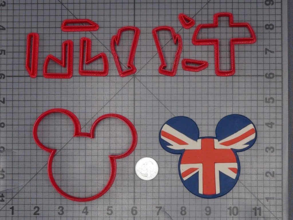 Disney Ears - Mickey Ear - United Kingdom 266-J932 Cookie Cutter Set