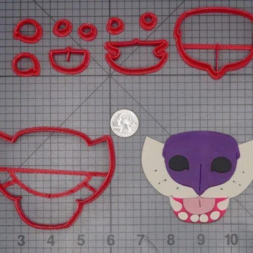 Dog Smile 266-J663 Cookie Cutter Set