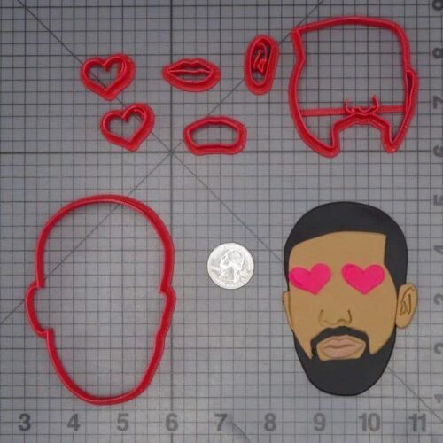 Drake Hearts 266-J959 Cookie Cutter Set